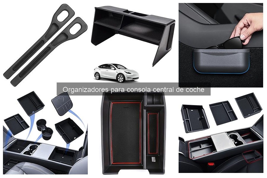 Cómo instalar un organizador para consola central del coche