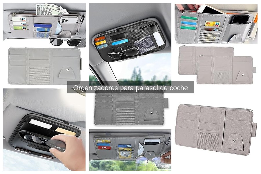 Cómo instalar un organizador para parasol de coche fácilmente