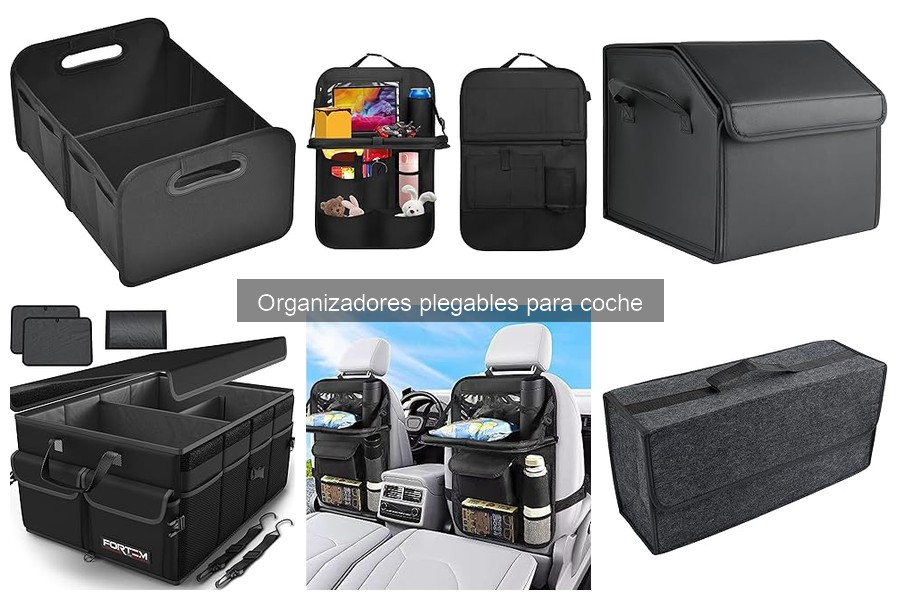 Cómo instalar un organizador plegable en tu coche