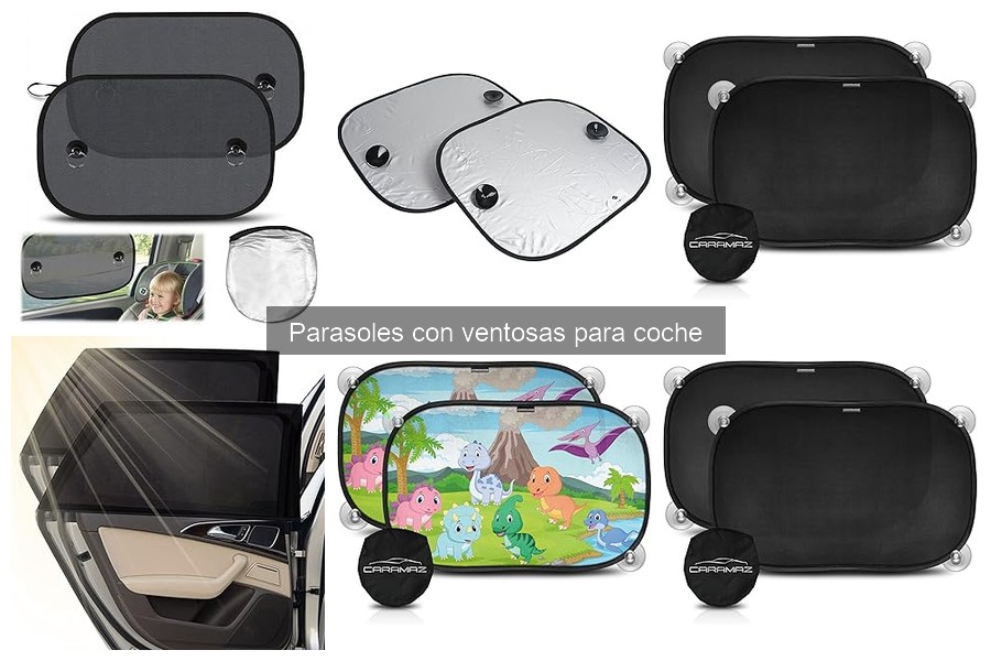 Cómo instalar un parasol con ventosas para coche