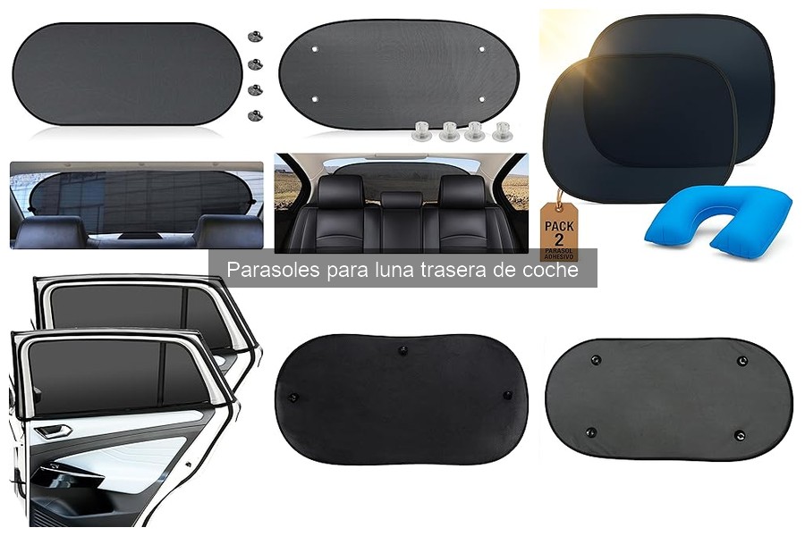 Cómo Instalar un Parasol para Luna Trasera de Coche
