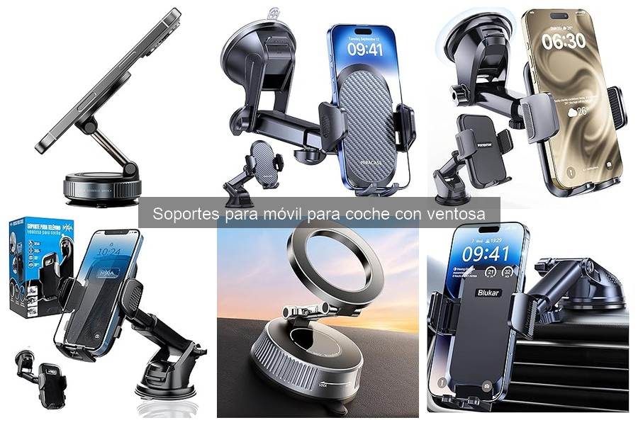 Cómo Instalar un Soporte para Móvil con Ventosa en el Coche