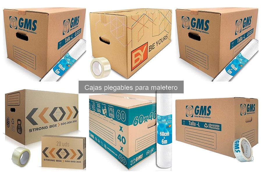 Cómo instalar y usar cajas plegables para maletero