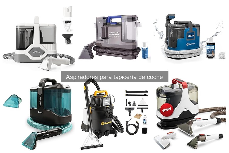 Cómo limpiar el filtro de un aspirador para tapicería de coche