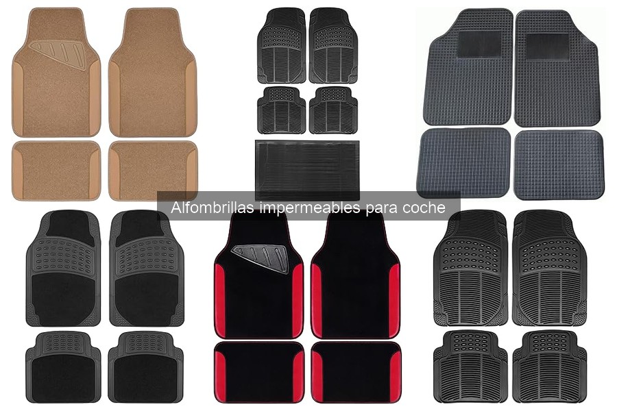 Cómo Limpiar y Mantener Alfombrillas Impermeables para Coche