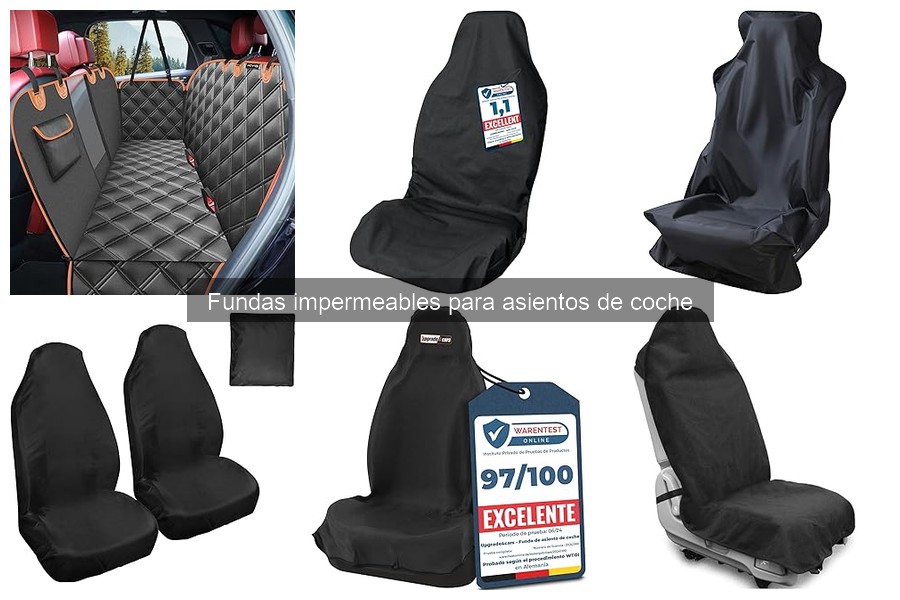 Cómo limpiar y mantener fundas impermeables para asientos de coche
