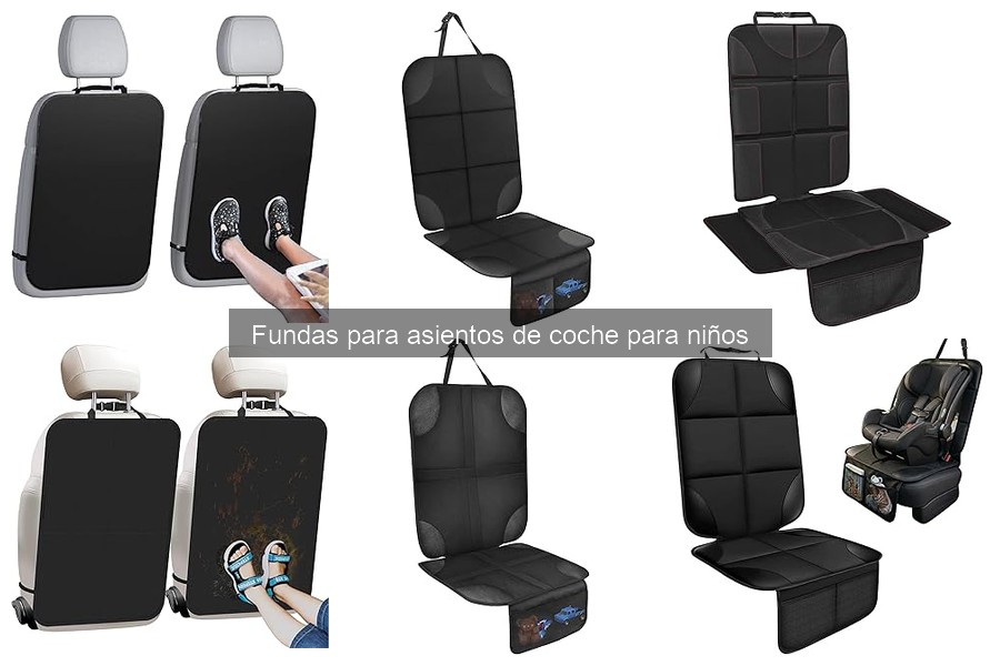 Cómo limpiar y mantener fundas para asientos infantiles