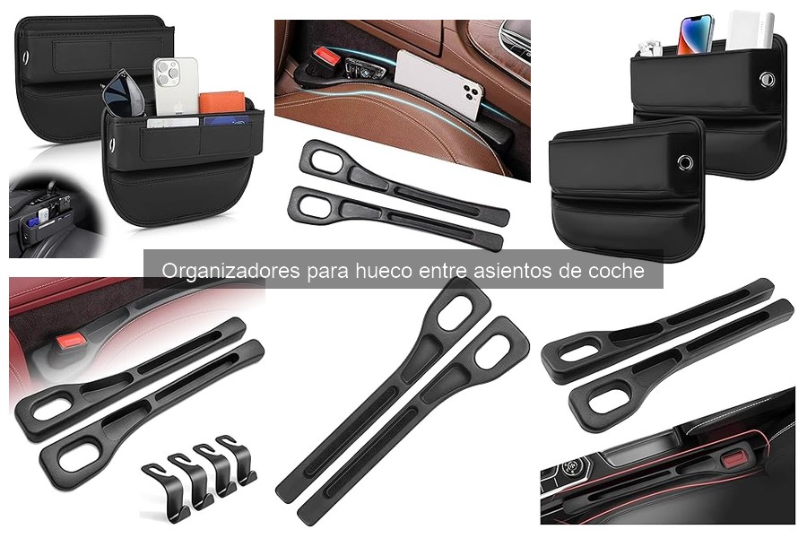 Cómo limpiar y mantener organizadores para hueco en el coche