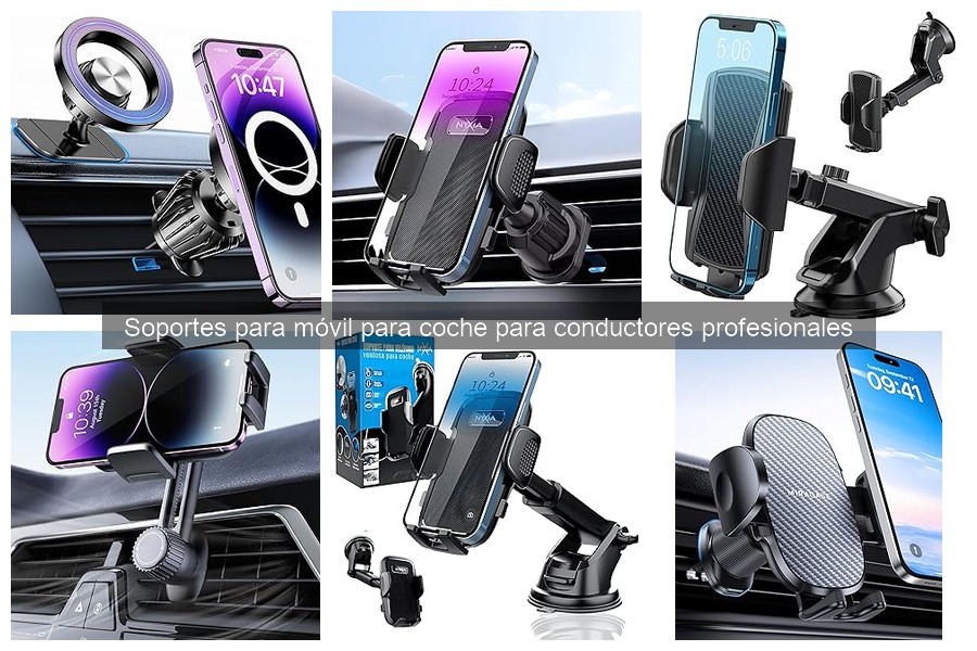 Cómo limpiar y mantener soportes para móvil en el coche