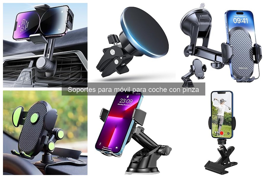 Cómo limpiar y mantener un soporte para móvil con pinza