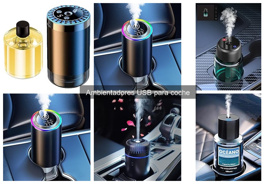 Cómo los Ambientadores USB Mejoran el Ambiente en tu Coche
