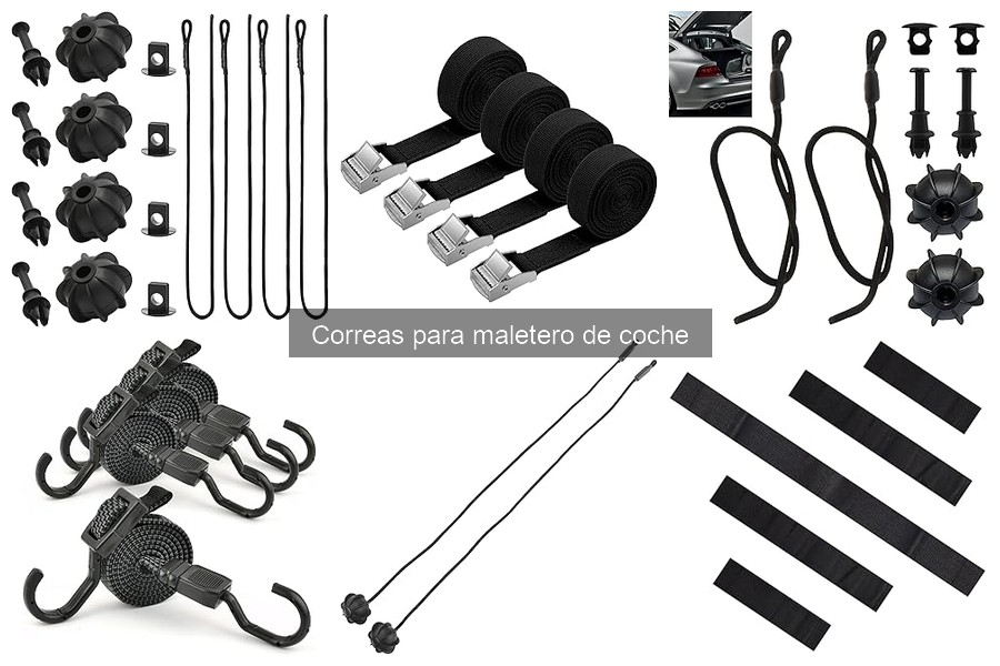 Cómo mantener en buen estado las correas para maletero