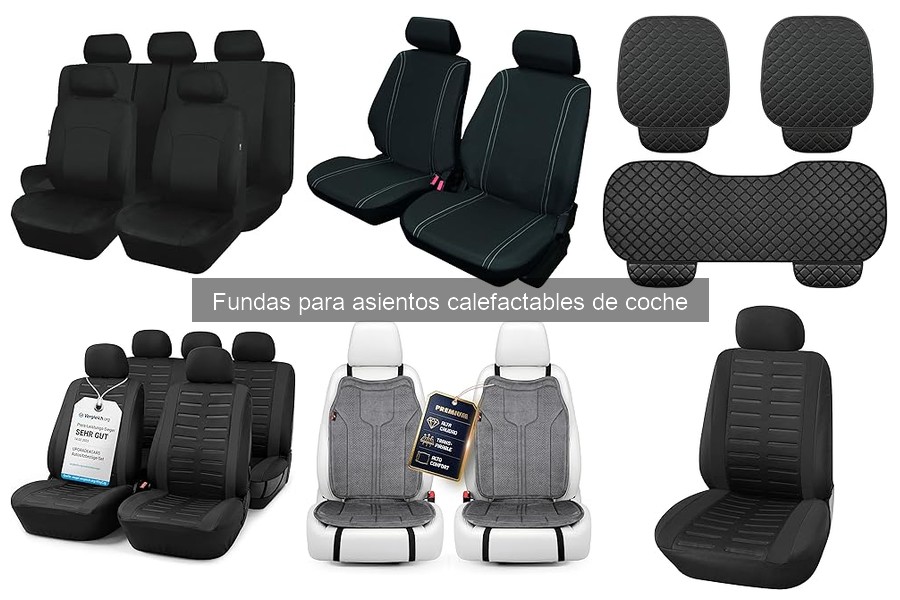 Cómo mantener fundas para asientos calefactables de coche