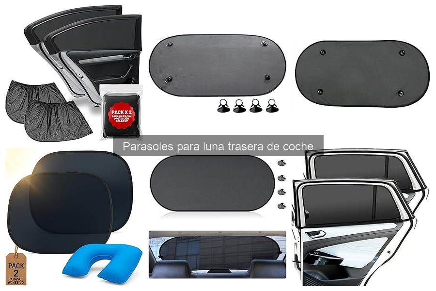 Cómo Mantener los Parasoles para Luna Trasera de Coche