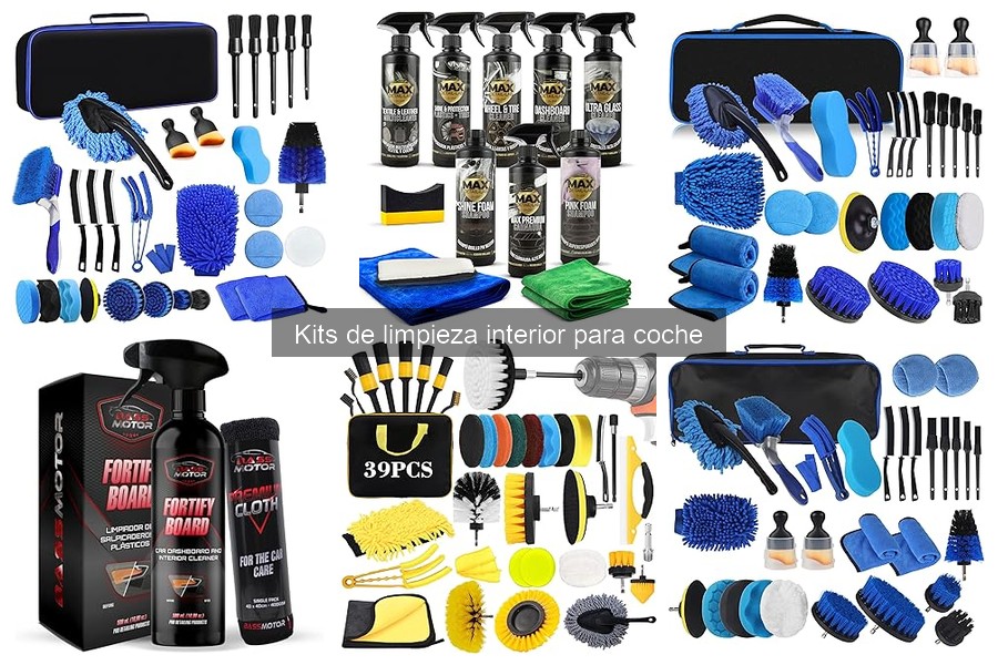 Cómo Mantener tu Kit de Limpieza Interior para Coche
