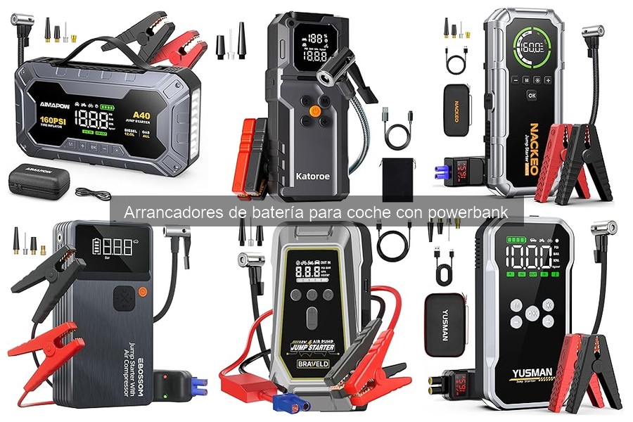 Cómo mantener un arrancador de batería con powerbank