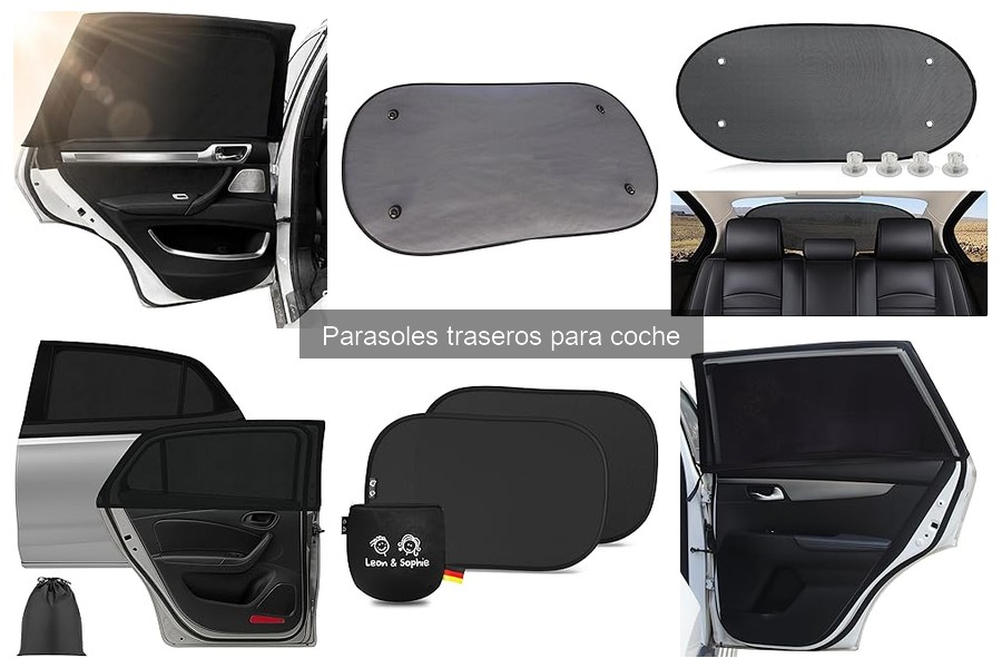 Cómo Mantener y Limpiar Parasoles Traseros para Coche