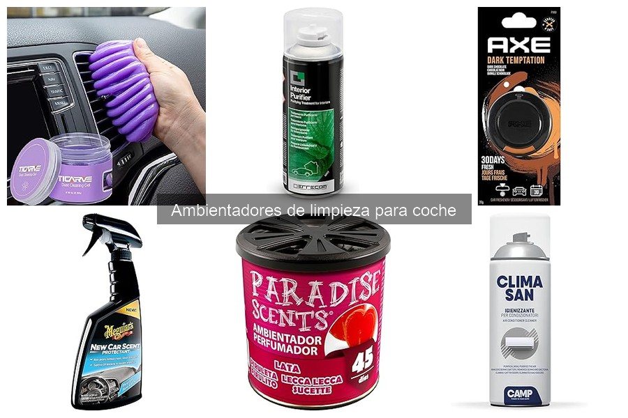 Cómo usar ambientadores de limpieza para coche efectivamente