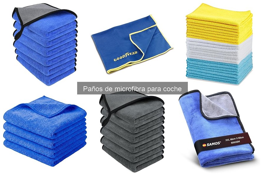 Cómo usar paños de microfibra para limpiar el coche