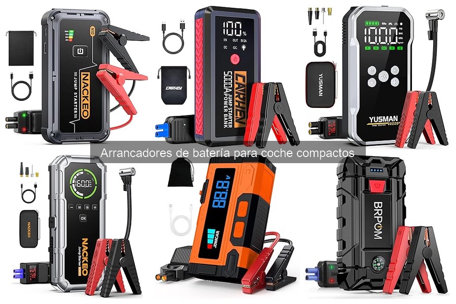 Cómo usar un arrancador de batería compacto: guía práctica