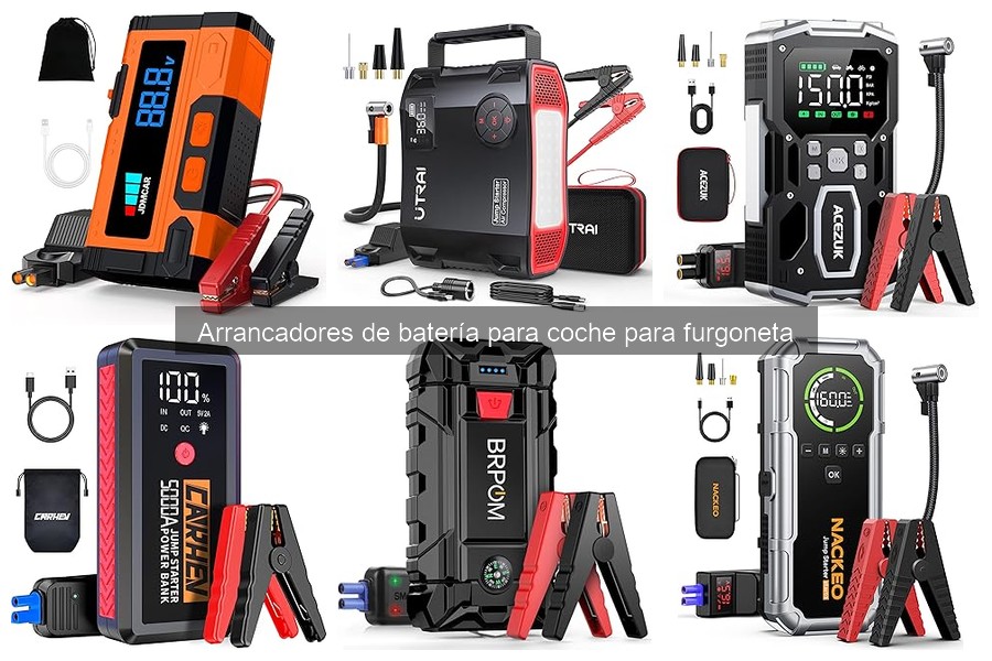 Cómo usar un arrancador de batería para furgoneta de forma segura