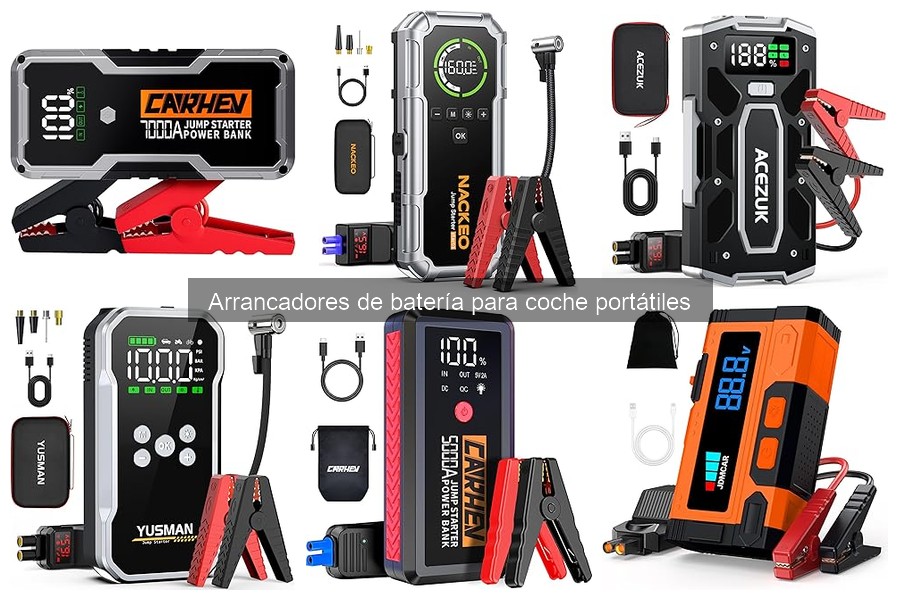Cómo usar un arrancador de batería portátil correctamente