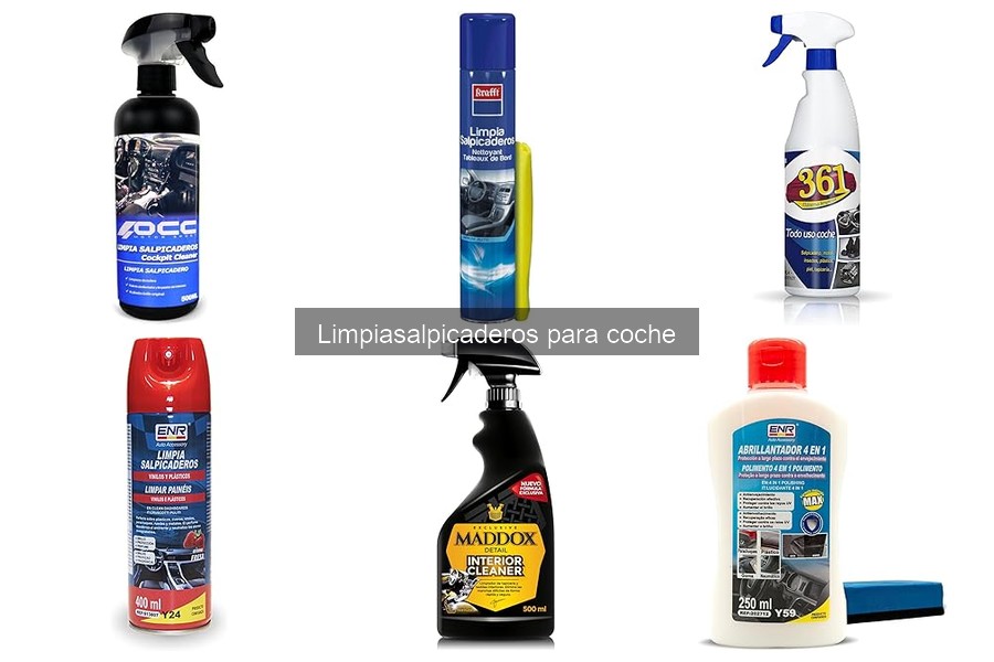 Cómo usar un limpiasalpicaderos para un coche limpio