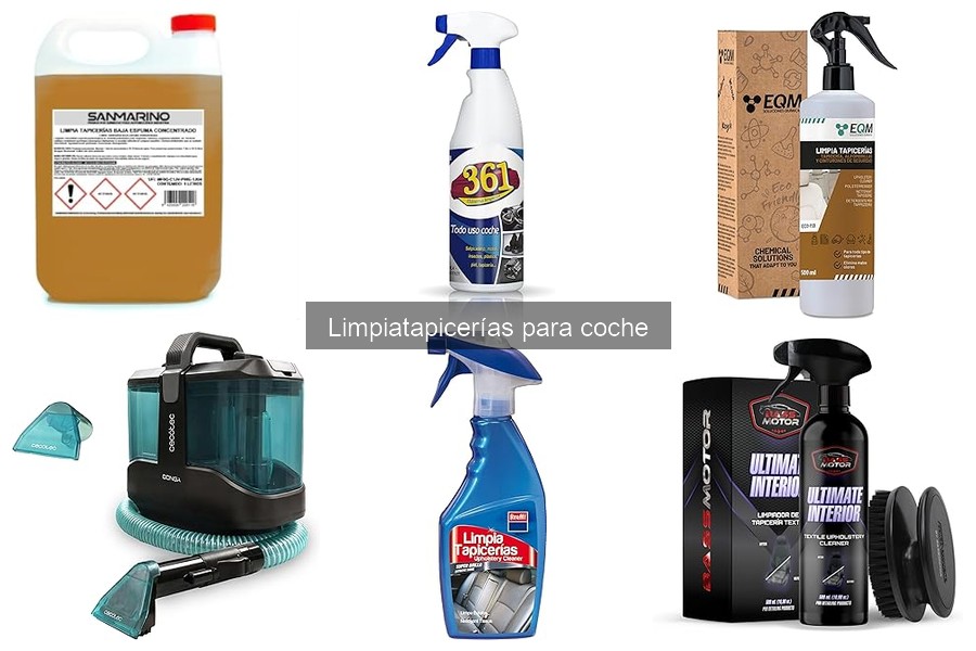 Cómo usar un limpiatapicerías para coche de forma efectiva