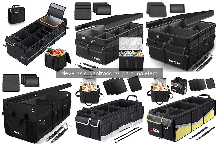 Cómo usar y mantener neveras organizadoras para maletero