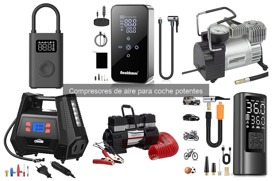 Cómo utilizar un compresor de aire para coche correctamente