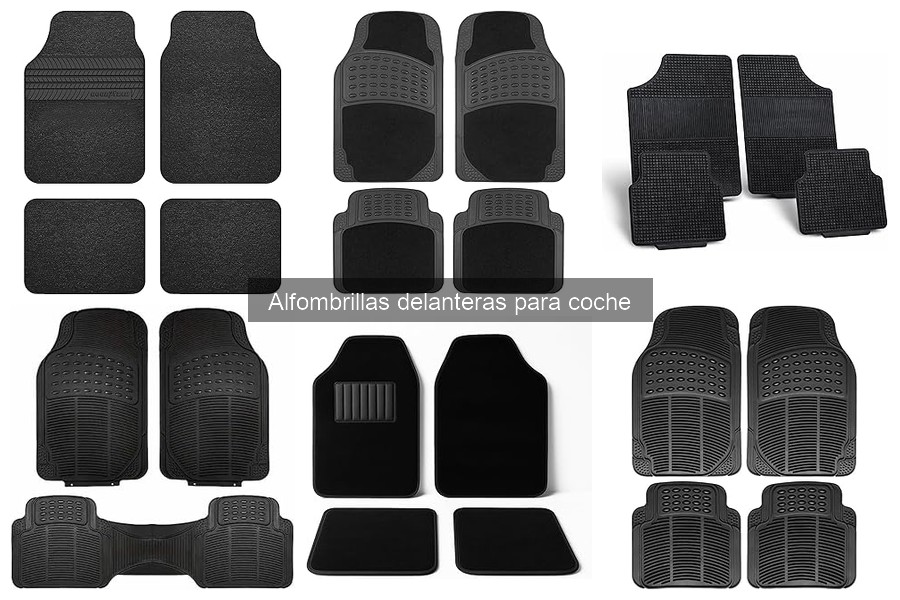 Comparativa: Alfombrillas de goma vs. tela para coche