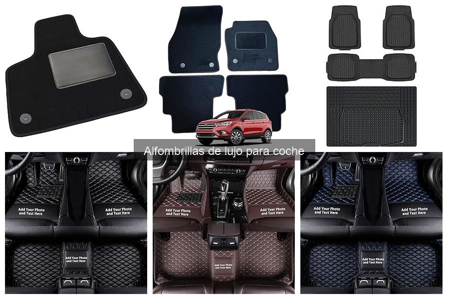 Comparativa: Alfombrillas de lujo vs. estándar para coche