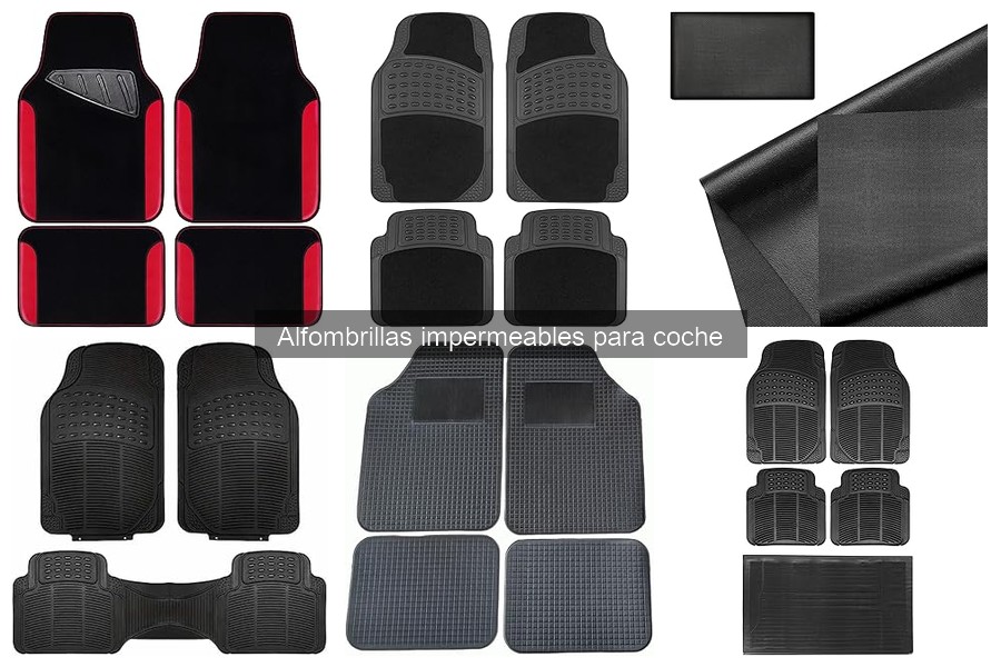 Comparativa: Alfombrillas Impermeables vs. De Tela para Coche