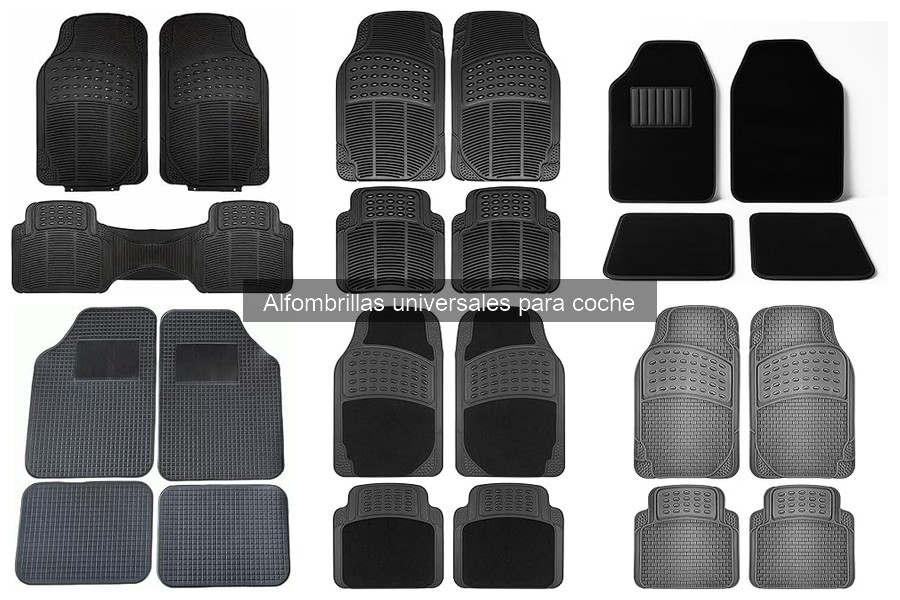 Comparativa: Alfombrillas Universales vs Específicas para Coche