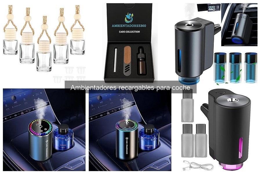 Comparativa: Ambientadores Recargables vs Desechables para Coche