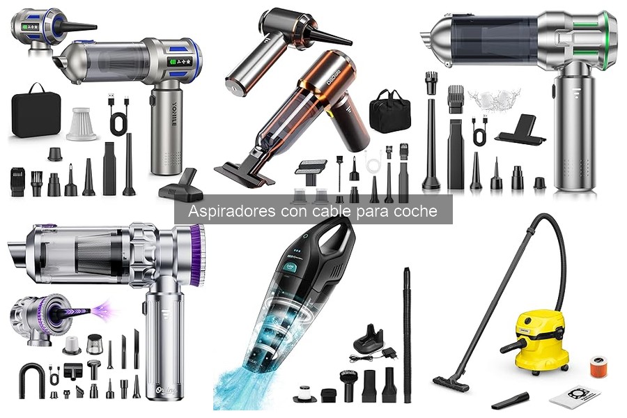 Comparativa: Aspiradores con Cable vs Sin Cable para Coche