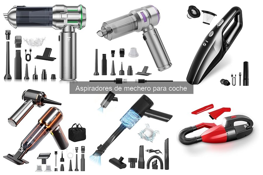 Comparativa: Aspiradores de Mechero vs. Aspiradores de Mano para Coche