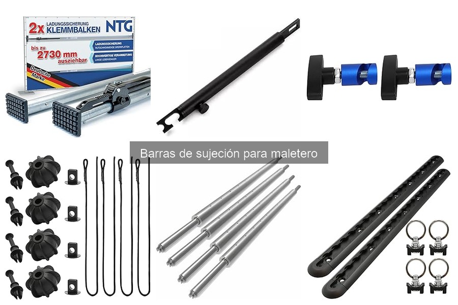 Comparativa: Barras de Sujeción vs Redes y Correas para Maletero