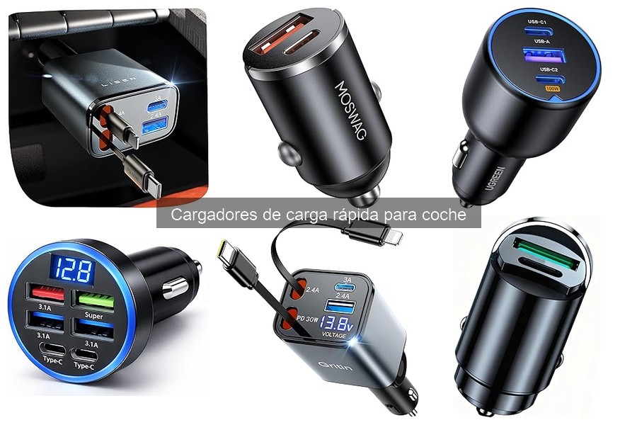 Comparativa: Cargadores de Carga Rápida vs Estándar para Coche