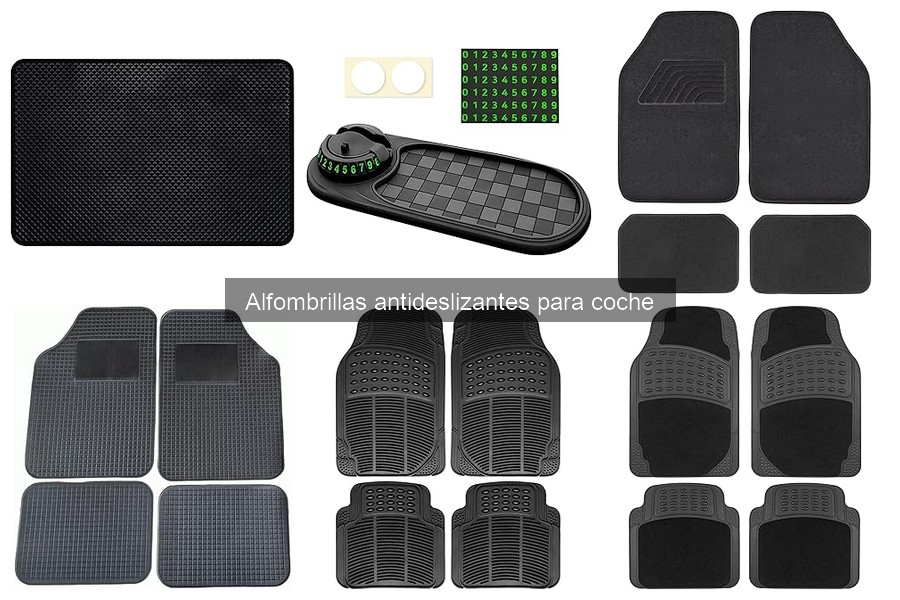 Comparativa de Alfombrillas Antideslizantes para Coche