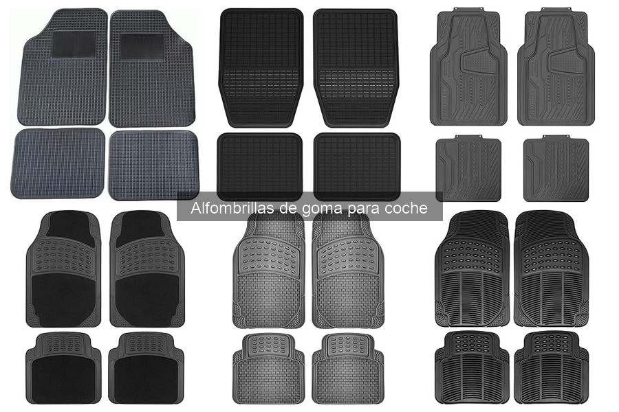 Comparativa de Alfombrillas de Goma para Coche: Mejores Marcas
