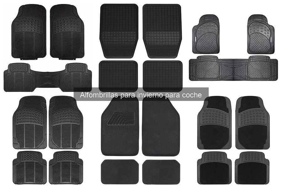Comparativa de Alfombrillas de Invierno vs Verano para Coche