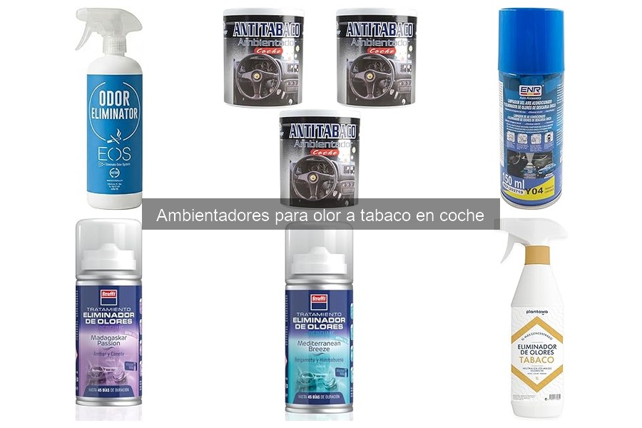 Comparativa de ambientadores para eliminar el olor a tabaco