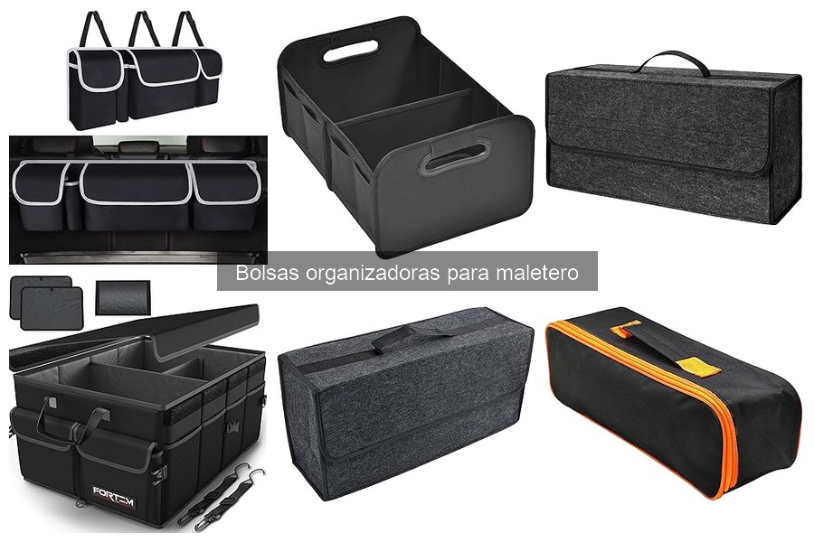 Comparativa de Bolsas Organizadoras para Maletero de Coche