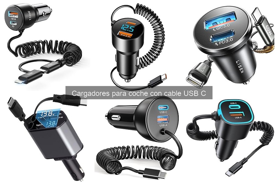 Comparativa de Cargadores para Coche USB C: Mejores Marcas