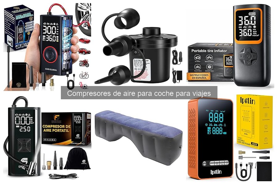 Comparativa de Compresores de Aire Silenciosos para Coche
