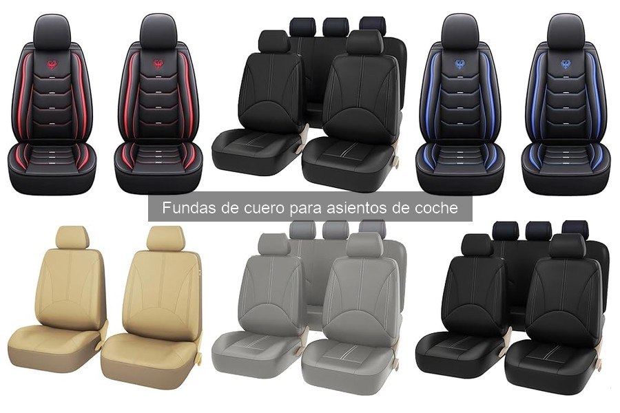 Comparativa de Fundas de Cuero para Asientos de Coche