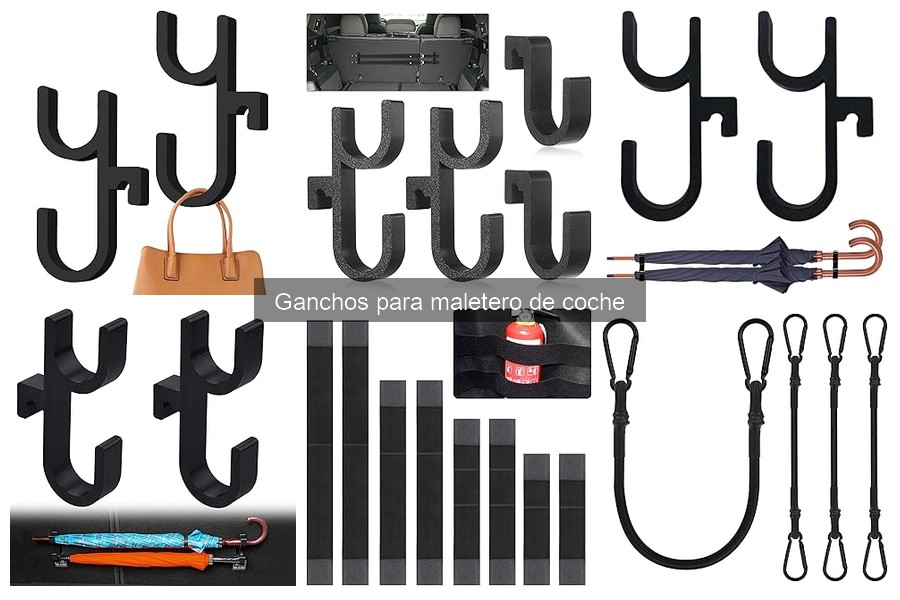Comparativa de ganchos para maletero de coche: Calidad y precio