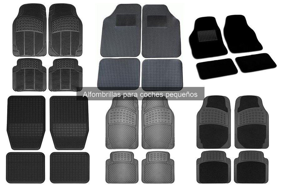 Comparativa de las Mejores Alfombrillas para Coches Pequeños