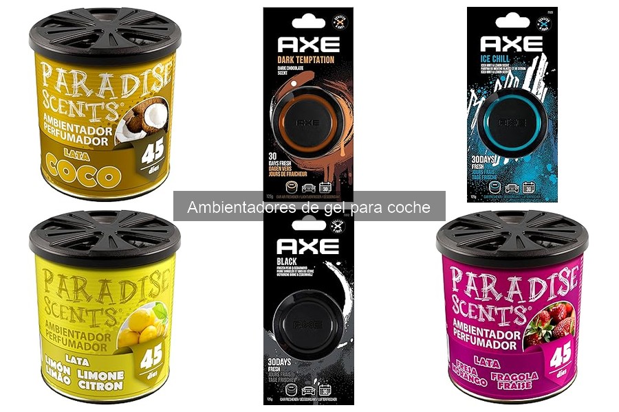 Comparativa de los Mejores Ambientadores de Gel para Coche